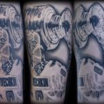 Emily Graven black and grey stanley cup